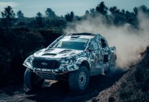 Ford Performance se prepara para competir en el Rally Dakar con el brutal Ranger Raptor T1+