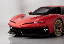 Bizzarrini publica las primeras imágenes completas del Hyper GT Giotto en su debut mundial: