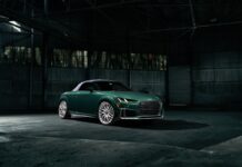 Audi of America celebra tres generaciones de diseño icónico con la edición final del Audi TT Roadster del 2023